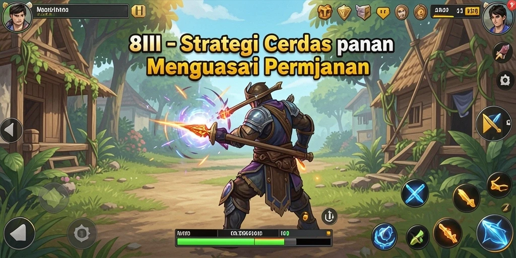 Tampilan gameplay 8II yang strategis dan penuh pertempuran.