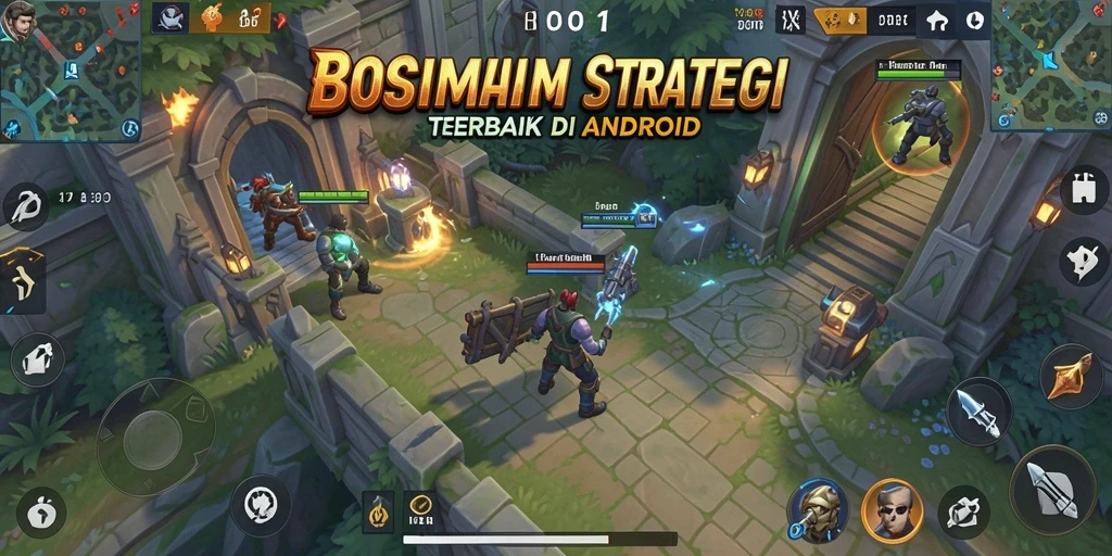 Tampilan gameplay menegangkan di BOS01 dengan strategi mendalam.