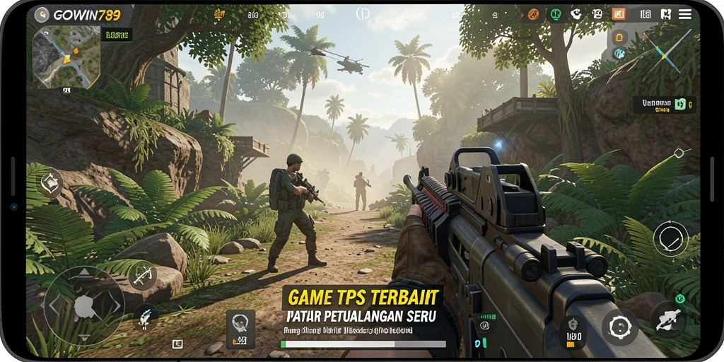 Tampilan gameplay menegangkan dalam GOWIN789.