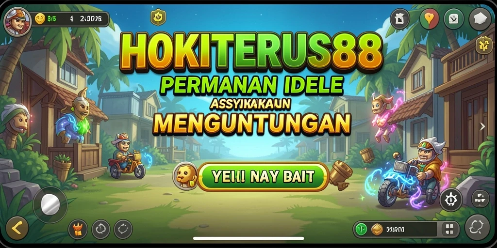 Tampilan gameplay HOKITERUS88 yang menarik dan adiktif.