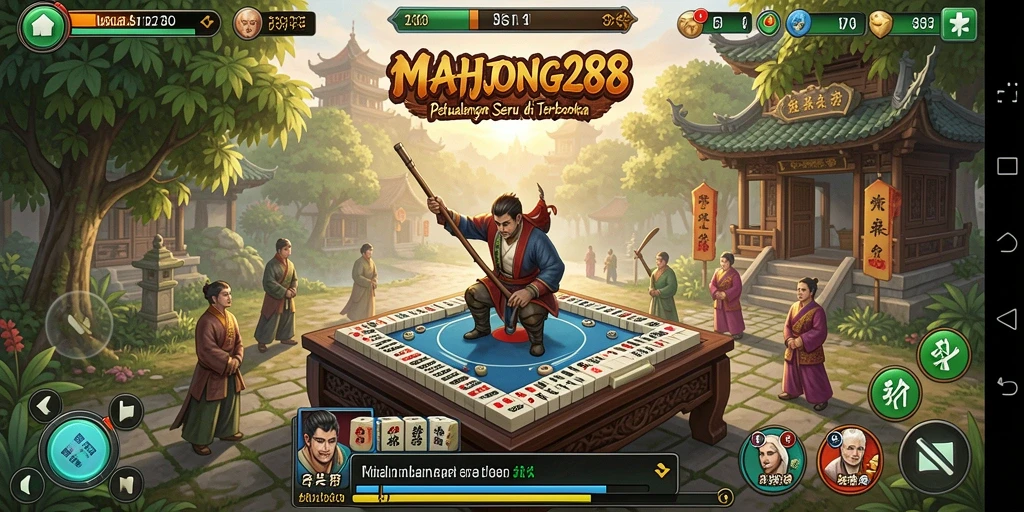 Tangkapan layar utama MAHJONG288 menampilkan dunia terbuka yang luas dan menarik.