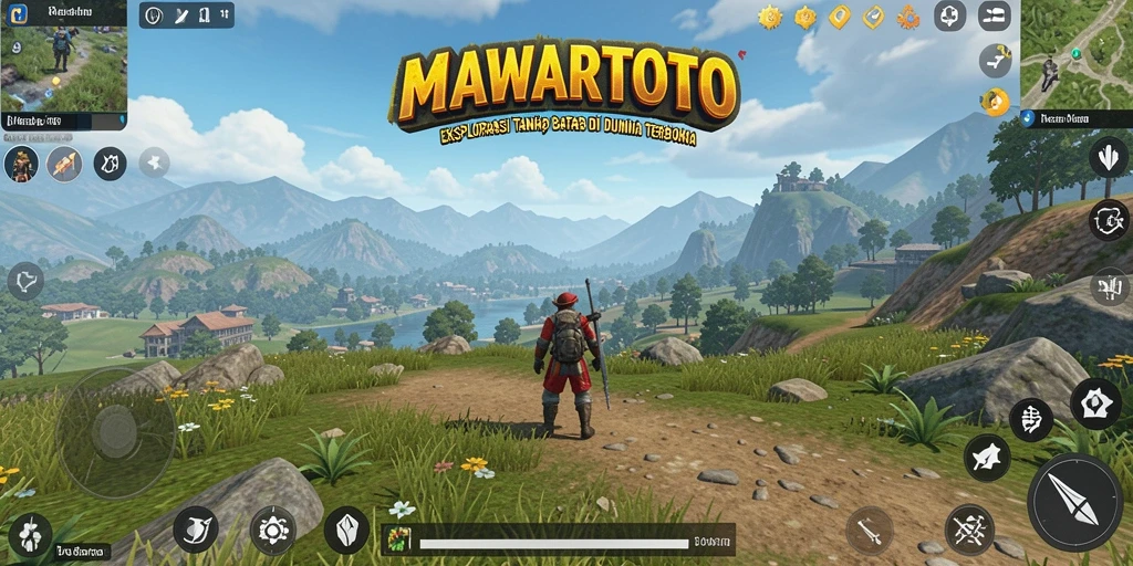 Tampilan gameplay seru di dunia terbuka MAWARTOTO.