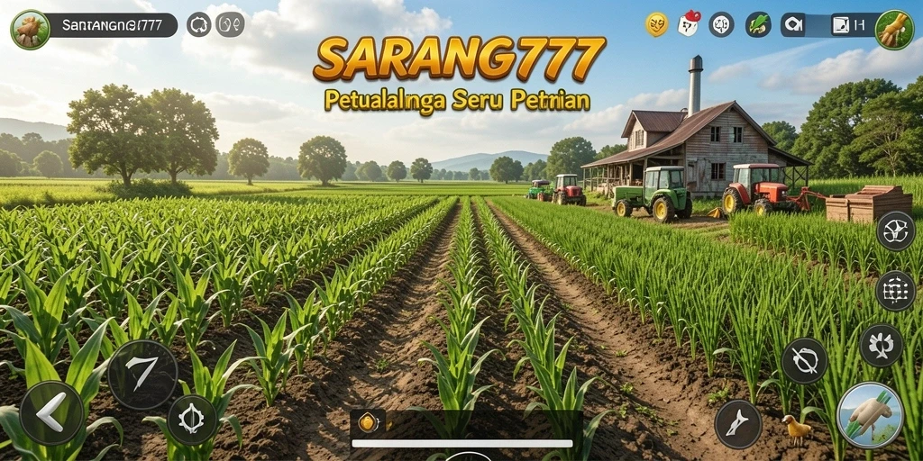 Gameplay menarik dengan aktivitas pertanian yang seru.