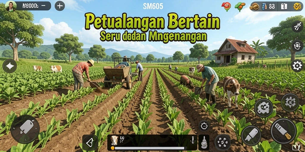 Tampilan menakjubkan dari gameplay SM605 yang menyenangkan.