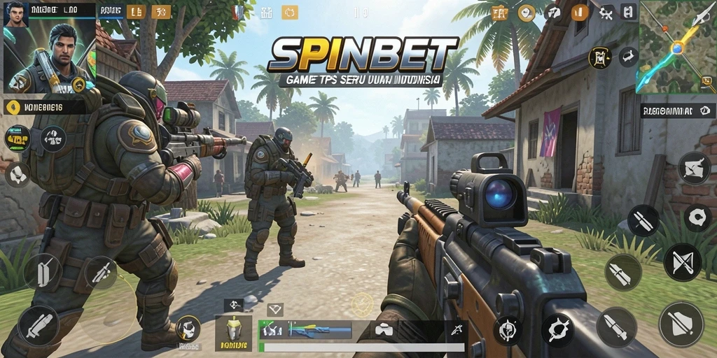 Screenshot SPINBET menampilkan pertempuran seru dan grafis yang menakjubkan.