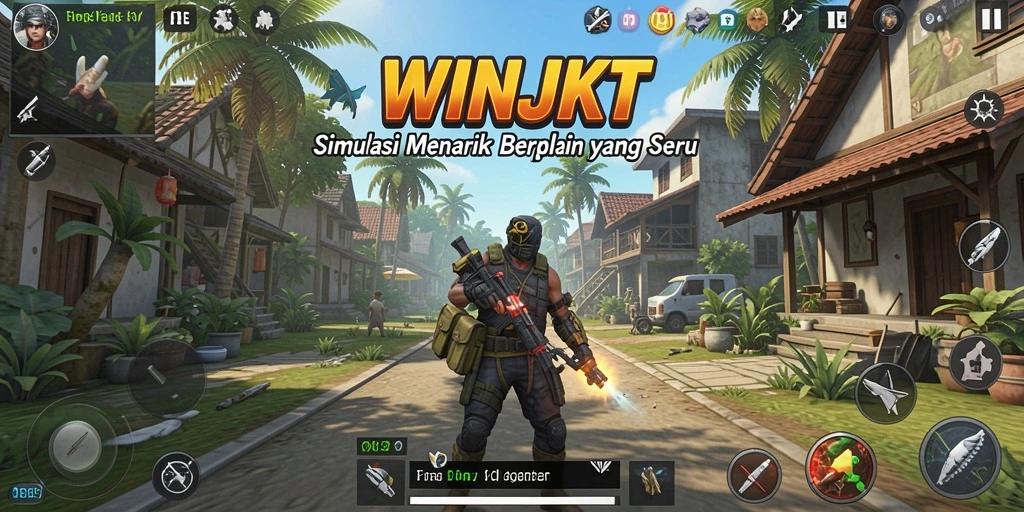 Tampilan gameplay <strong>WINJKT</strong> dengan simulasi yang menarik dan interaktif.